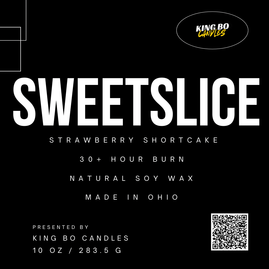 Sweet Slice | Strawberry Shortcake | 10 OZ Candle