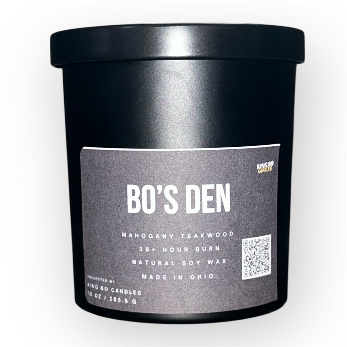 Bo’s Den | Mahogany Teakwood | 10 OZ Candle