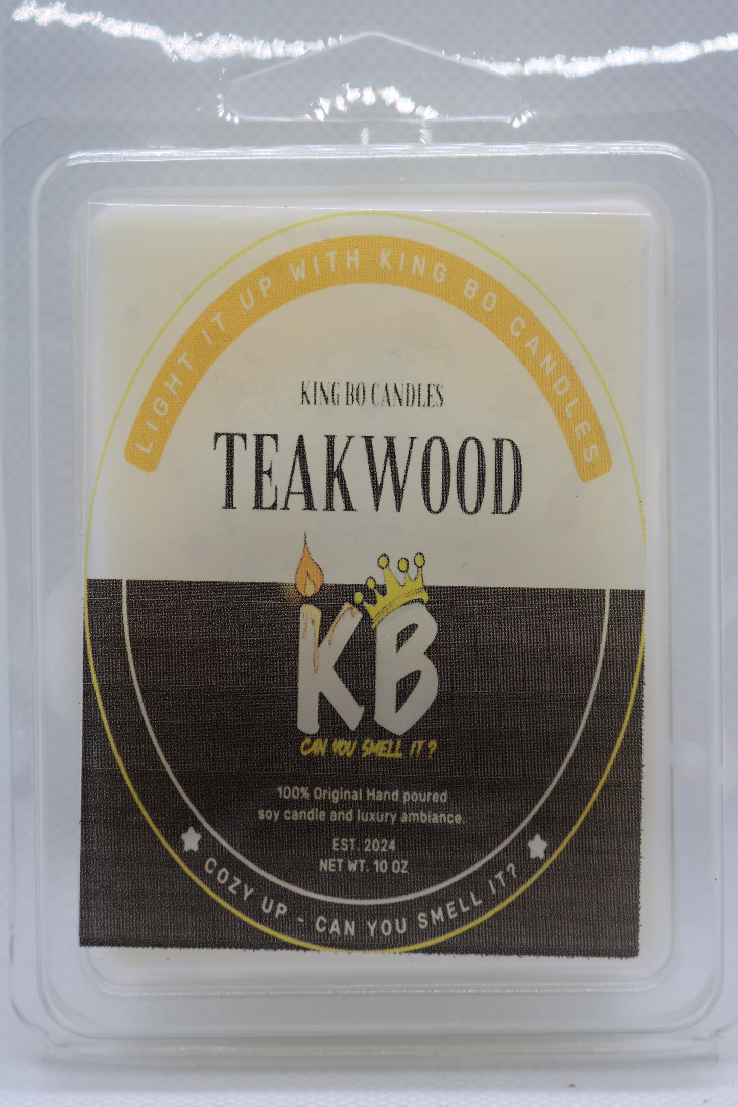 Bo's Den | Mahogany Teakwood | Wax Melt | 3 OZ