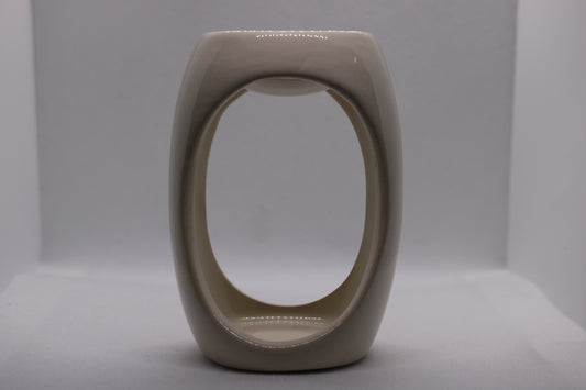 Cermaic Wax Burner (Off-Cream)