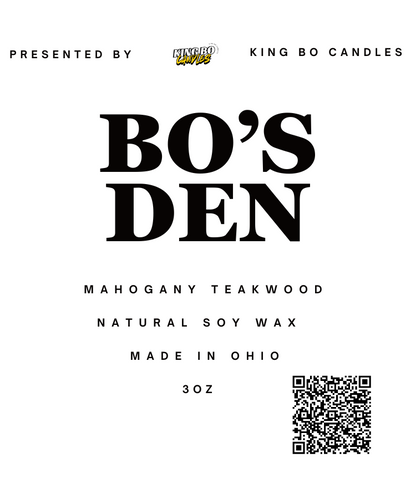 Bo's Den | Mahogany Teakwood | Wax Melt | 3 OZ