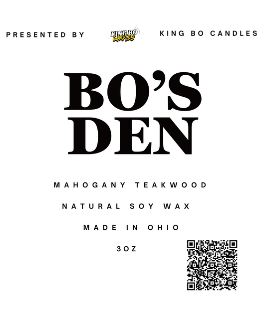 Bo's Den | Mahogany Teakwood | Wax Melt | 3 OZ