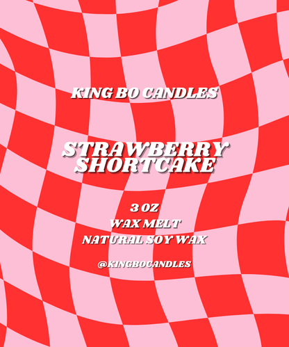 Sweet Slice | Strawberry Shortcake | Wax Melt | 3 OZ