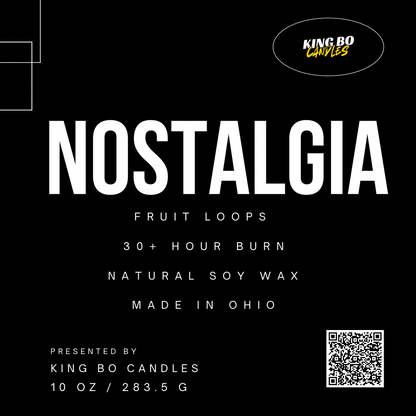 Nostalgia | Fruit Loops Fragrance | 10 OZ Candle