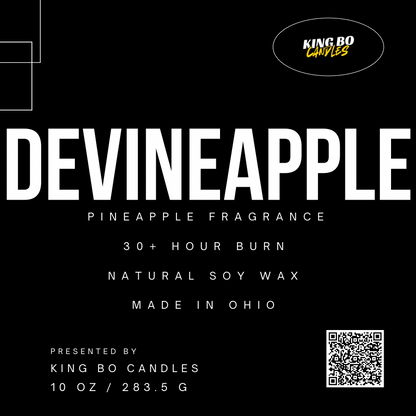 Devineapple | Pineapple Fragrance | 10 OZ Candle