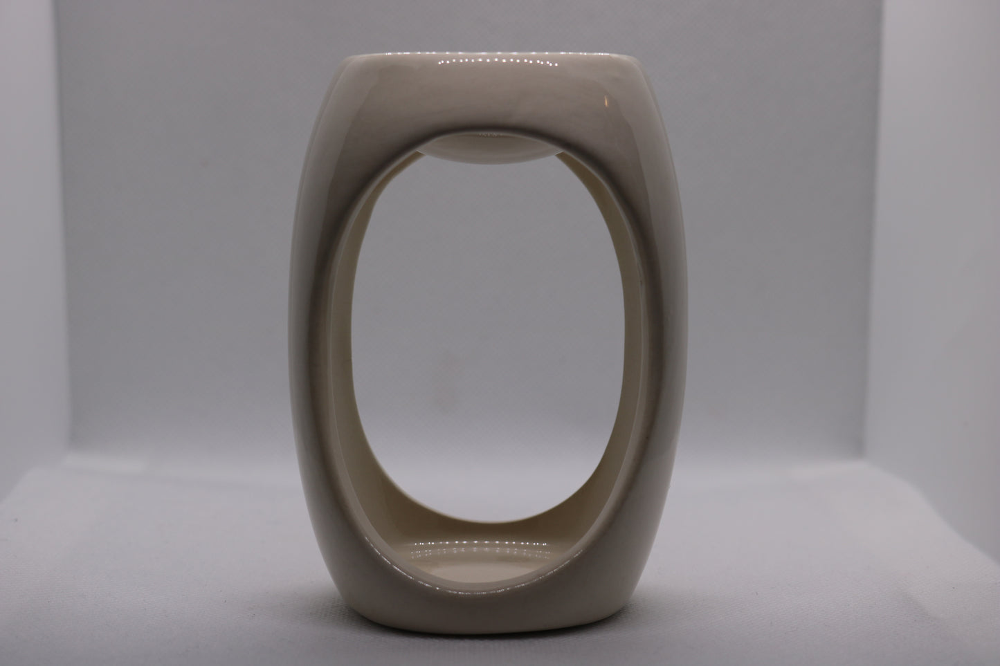 Cermaic Wax Burner (Off-Cream)