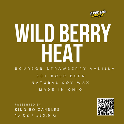 Wild Berry Heat | 10 OZ Candle